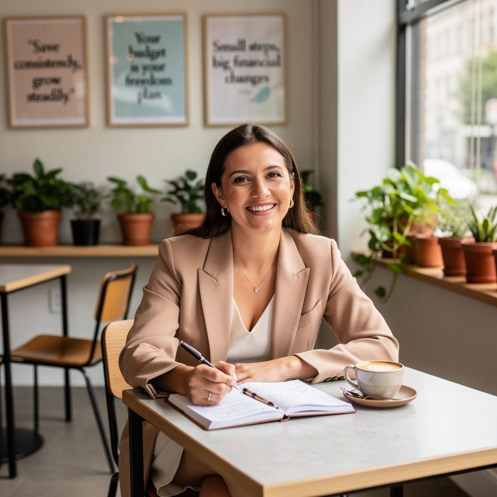 Grupa ludzi słuchająca wykładu na temat zarządzania finansami osobistymi